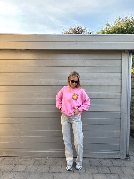 Lou sweater - roze