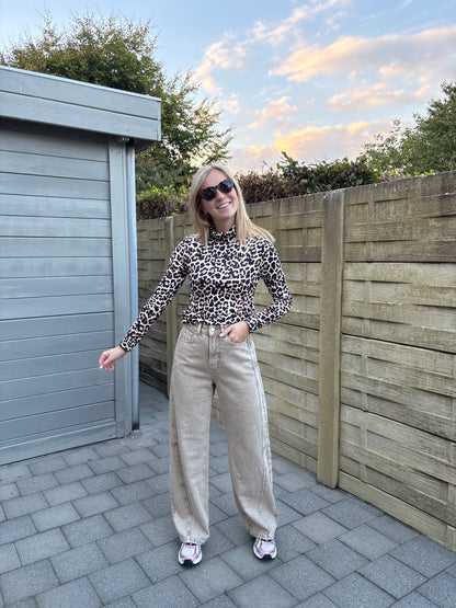 Loa top - leopard