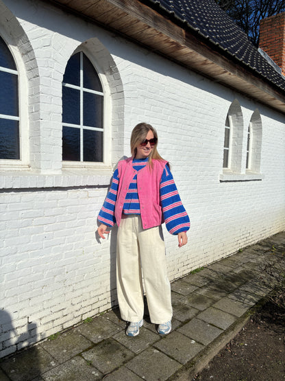 Mara gilet - roze
