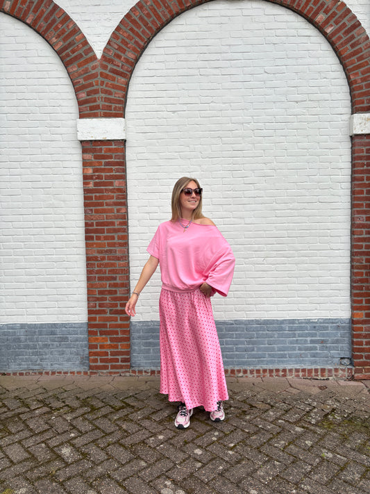 Flo T-shirt - roze