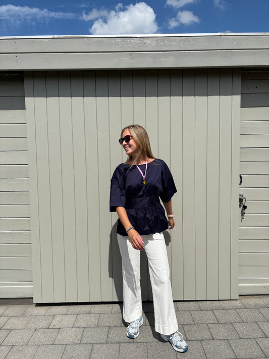 Sia striktop - marineblauw